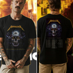 metallica m72 tour t shirt third eye skull drop charlotte night may 21 2025 4
