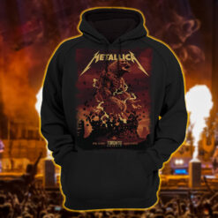 metallica m72 world tour 2025 april 24 toronto ontario rogers centre skullhorn forest beast artwork hoodie shirt