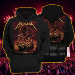 metallica m72 world tour 2025 april 26 toronto ontario rogers centre feral skullhorn beast artwork hoodie shirt 3