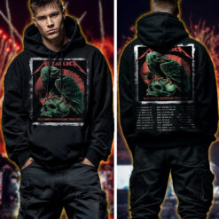 metallica m72 world tour 2025 may 23 philadelphia pennsylvania lincoln financial field vulture skull liberty bell artwork hoodie shirt 2