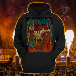 metallica m72 world tour 2025 may 25 philadelphia pennsylvania lincoln financial field tentacle cheesesteak demon artwork hoodie shirt