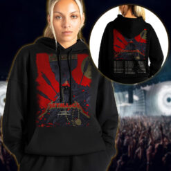 metallica m72 world tour 2025 may 9 columbus ohio historic crew stadium skeleton king flaming raven artwork hoodie shirt 1