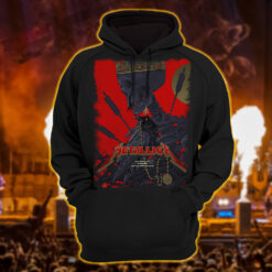 metallica m72 world tour 2025 may 9 columbus ohio historic crew stadium skeleton king flaming raven artwork hoodie shirt