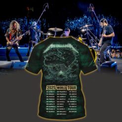 metallica m72 world tour 3d aop shirt april 19 2025 syracuse ny jma wireless dome thunder dragon design 2