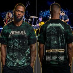 metallica m72 world tour 3d aop shirt april 19 2025 syracuse ny jma wireless dome thunder dragon design 4