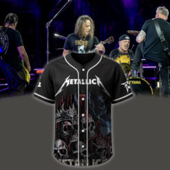 metallica m72 world tour baseball jersey june 20 2025 santa clara ca levis stadium candle skull edition ft limp bizkit ice nine kills 1