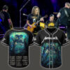 metallica m72 world tour baseball jersey june 3 2025 atlanta ga mercedes benz stadium sky demon design ft pantera suicidal tendencies