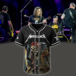 metallica m72 world tour baseball jersey june 8 2025 tampa fl raymond james stadium skeleton pirate lantern keeper edition 1