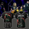 metallica m72 world tour baseball jersey may 23 2025 philadelphia pennsylvania lincoln financial field eagle liberty skull design