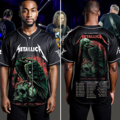 metallica m72 world tour baseball jersey may 23 2025 philadelphia pennsylvania lincoln financial field eagle liberty skull design 4