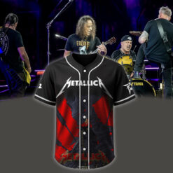 metallica m72 world tour baseball jersey may 9 2025 columbus ohio historic crew stadium raven crown skeleton design 1