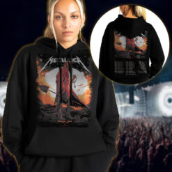metallica m72 world tour hoodie shirt june 14 2025 houston texas nrg stadium death key reaper artwork 1