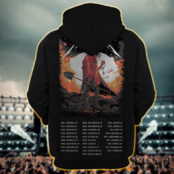 metallica m72 world tour hoodie shirt june 14 2025 houston texas nrg stadium death key reaper artwork1