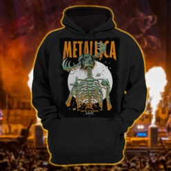 metallica m72 world tour hoodie shirt june 14 2025 houston texas nrg stadium until it sleeps load artwork by luke preece