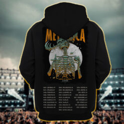 metallica m72 world tour hoodie shirt june 14 2025 houston texas nrg stadium until it sleeps load artwork by luke preece1