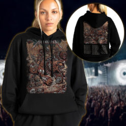 metallica m72 world tour hoodie shirt june 27 2025 denver colorado empower field at mile high barbarian bear riders artwork 1
