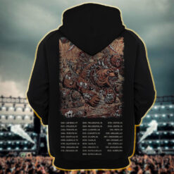 metallica m72 world tour hoodie shirt june 27 2025 denver colorado empower field at mile high barbarian bear riders artwork1