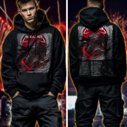 metallica m72 world tour hoodie shirt june 27 29 2025 denver colorado empower field at mile high grim reaper horseman artwork 2