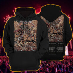 metallica m72 world tour hoodie shirt june 29 2025 denver colorado empower field at mile high skull ram warrior artwork 3