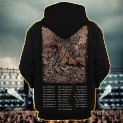 metallica m72 world tour hoodie shirt june 29 2025 denver colorado empower field at mile high skull ram warrior artwork1