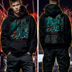 metallica m72 world tour hoodie shirt june 6 2025 tampa florida raymond james stadium cthulhu sea beast design ft pantera suicidal tendencies 2