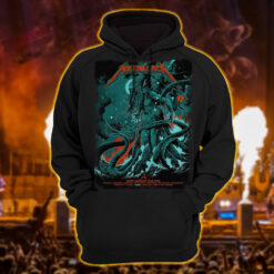metallica m72 world tour hoodie shirt june 6 2025 tampa florida raymond james stadium cthulhu sea beast design ft pantera suicidal tendencies