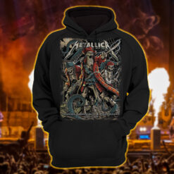 metallica m72 world tour hoodie shirt june 6 2025 tampa florida raymond james stadium pirate skeleton kraken artwork ft pantera suicidal tendencies