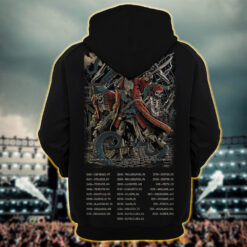 metallica m72 world tour hoodie shirt june 6 2025 tampa florida raymond james stadium pirate skeleton kraken artwork ft pantera suicidal tendencies1