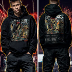 metallica m72 world tour hoodie shirt june 8 2025 tampa florida raymond james stadium skeleton pirate lantern artwork 2