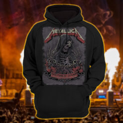 metallica m72 world tour hoodie shirt may 28 2025 landover maryland northwest stadium grim reaper skeleton poster ft pantera suicidal tendencies