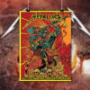 metallica m72 world tour july 12 2024 madrid spain estadio civitas metropolitano concert poster canvas wall art 2