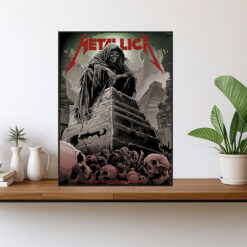 metallica m72 world tour september 20 2024 mexico city estadio gnp seguros grim reaper poster canvas wall art 1