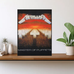 metallica master of puppets poster iconic 1986 album cover art wall print 1