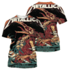 metallica may07 2025 virginia horror bird demon shirt 3d aop