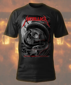 metallica nashville 2025 serpent skull tee official m72 tour shirt 1