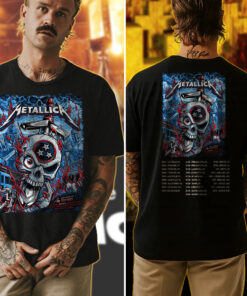 metallica nashville 2025 skull badge tee m72 world tour shirt may 3 2025 4