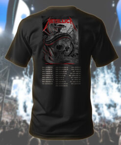 metallica nashville 2025 venom skull tee m72 tour shirt may 1 2025 2