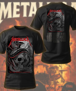 metallica nashville 2025 venom skull tee m72 tour shirt may 1 2025