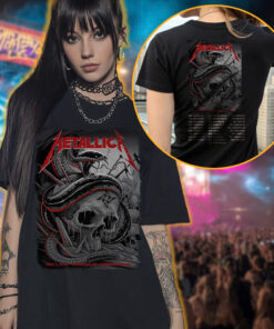 metallica nashville 2025 venom skull tee m72 tour shirt may 1 2025 3