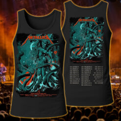 metallica north american 2025 tank tentacle horror art style