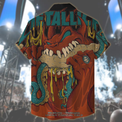 metallica philadelphia 2025 hawaiian shirt demon feast edition 2