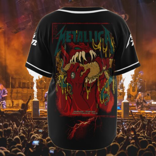 metallica philadelphia monster bite baseball jersey may 23 2025 3