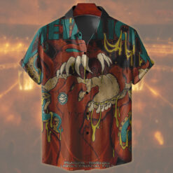 metallica philly 2025 hawaiian shirt demon burger edition 1