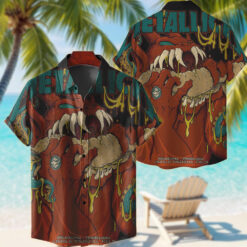 metallica philly 2025 hawaiian shirt demon burger edition