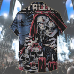 metallica santa clara 2025 witch skull hawaiian shirt june 22 edition 2