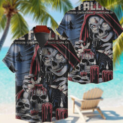 metallica santa clara 2025 witch skull hawaiian shirt june 22 edition