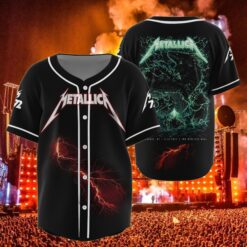 metallica syracuse 2025 baseball jersey thunder dragon at jma dome