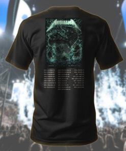 metallica syracuse 2025 dragon storm tee official jma dome concert shirt 2