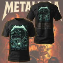 metallica syracuse 2025 dragon storm tee official jma dome concert shirt