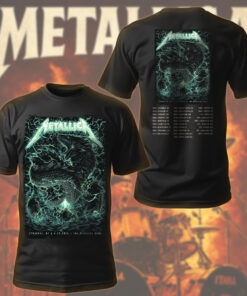 metallica syracuse 2025 dragon storm tee official jma dome concert shirt